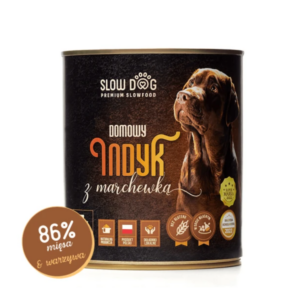 SLOW DOG Indyk z marchewką