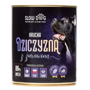 SLOW DOG Dziczyzna z żurawiną