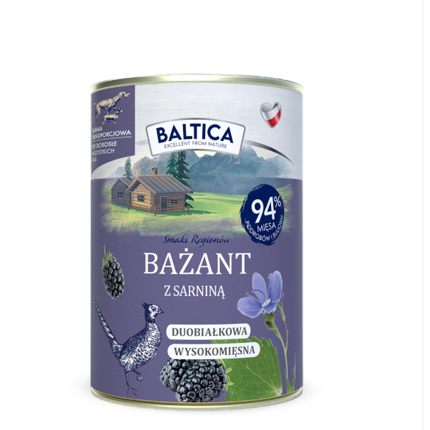 BALTICA bażant z sarniną