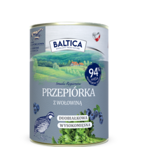 BALTICA Przepiórka z wołowiną